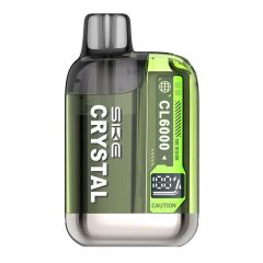 SKE Crystal CL6000 - NS20mg - Hybrid System Lemon Lime SKE Crystal CL6000 - NS20mg - Hybrid System Lemon Lime