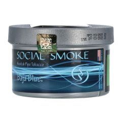 Social Smoke - Baja Blue - 100 g - Tabac à chicha Social Smoke - Baja Blue - 100 g - Tabac à chicha