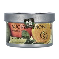 Social Smoke - Citrus Chill - 100 g - Tabac à chicha Social Smoke - Citrus Chill - 100 g - Tabac à chicha