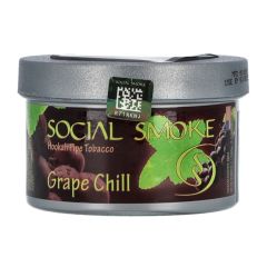 Social Smoke - Grape Chill - 100g - Tabac à chicha Social Smoke - Grape Chill - 100g - Tabac à chicha