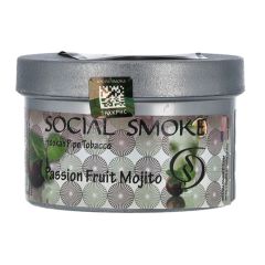 Social Smoke - Passion Fruit Mojito - 100g - Shisha Tabak Social Smoke - Passion Fruit Mojito - 100g - Shisha Tabak