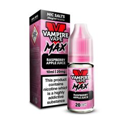 Vampire Vape MAX - Jus de Framboise Pomme - 10ml Liquide (Sel de Nicotine) Vampire Vape MAX - Jus de Framboise Pomme - 10ml Liquide (Sel de Nicotine)