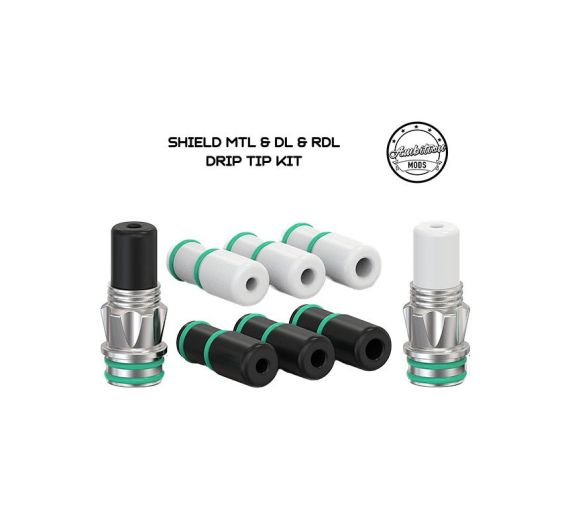 Ambition Mods Shield - Kit Drip Tip Ambition Mods Shield - Kit Drip Tip