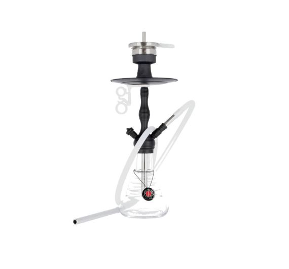 Shisha Amy Deluxe - Small Rips 470 - nero - 2 tubi
