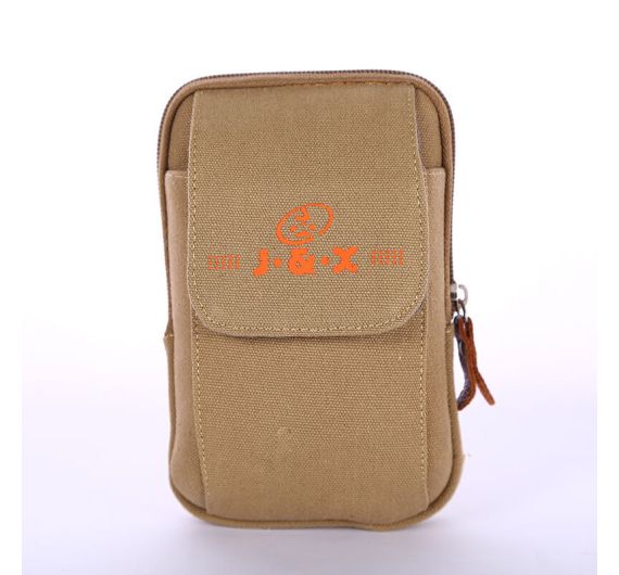 J&X Belt Pouch Bag Khaki J&X Belt Pouch Bag Khaki