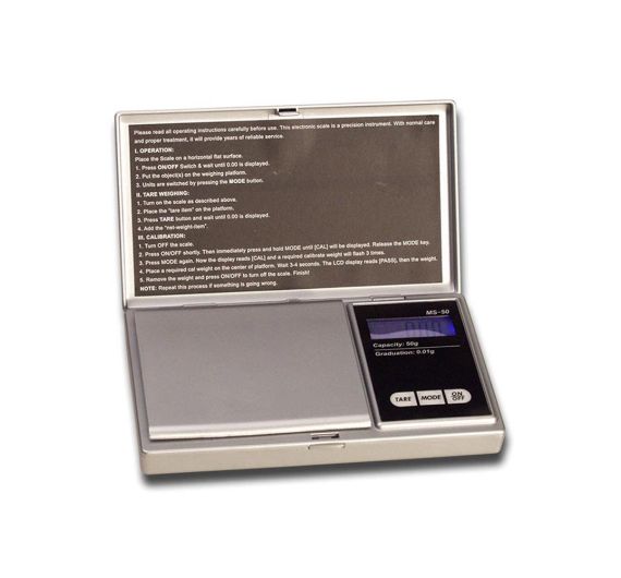 BLscale - Digital 0,01-50g Rechteckig - Waage BLscale - Digital 0,01-50g Rechteckig - Waage