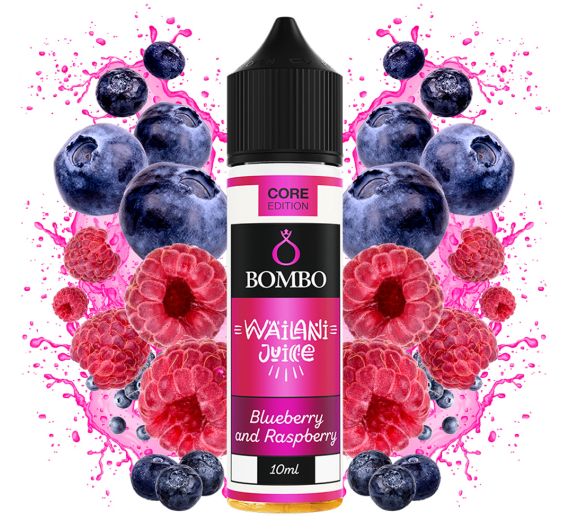 Bombo Wailani Juice - Mirtillo e Lampone - Aroma Longfill 10/60ml Bombo Wailani Juice - Mirtillo e Lampone - Aroma Longfill 10/60ml