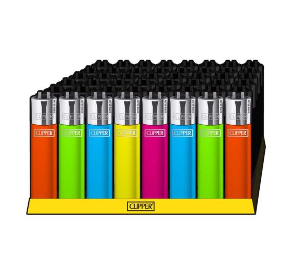 Clipper - Accendino SOLID FLUO - Assortito Clipper - Accendino SOLID FLUO - Assortito