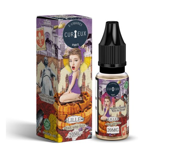 Curieux Hexagone - Lille était une Fois - Liquido 10 ml (Sali di nicotina)