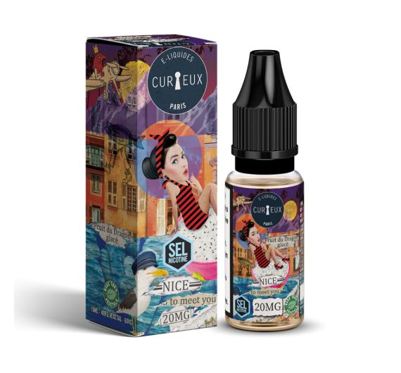 Curieux Hexagone - Nice to meet You - Liquido 10 ml (Sali di nicotina) Curieux Hexagone - Nice to meet You - Liquido 10 ml (Sali di nicotina)