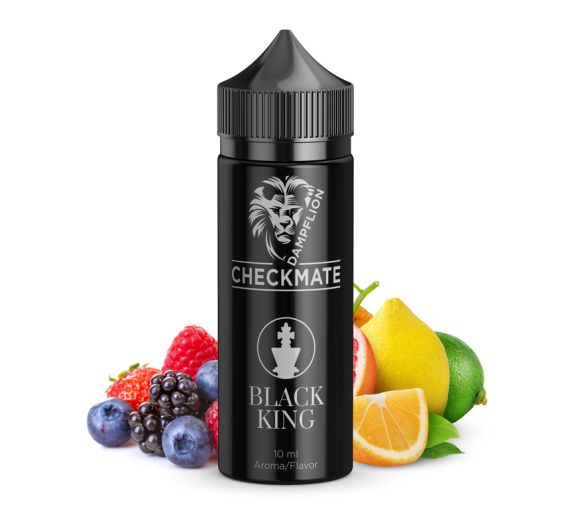 Dampflion Checkmate - Black King - Liquido 10/120 ml (Longfill)