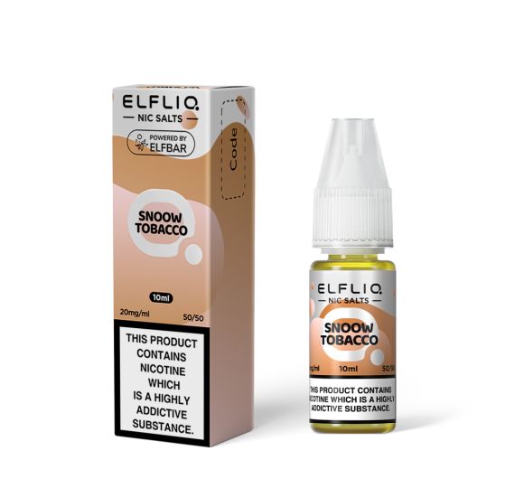 ElfBar Elfliq - Cream Tobacco - 10ml Liquid (Nik-Salz) - 10 mg 10 mg