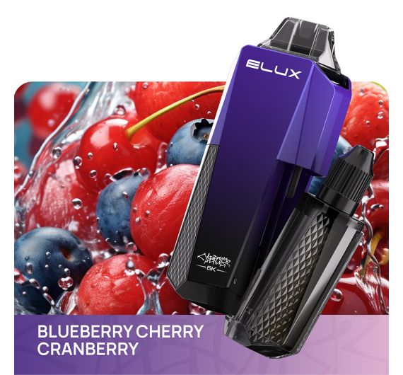 Elux Cyberover 6K - 20mg - Hybrid System Blueberry Cherry Cranberry