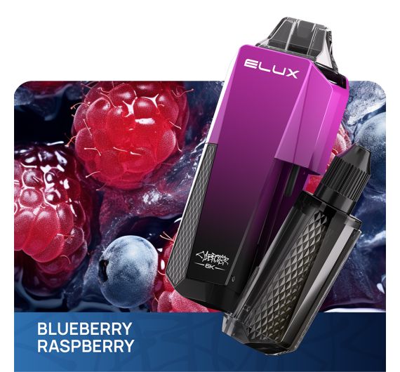 Elux Cyberover 6K - 20mg - Hybrid System Blueberry Raspberry Elux Cyberover 6K - 20mg - Hybrid System Blueberry Raspberry