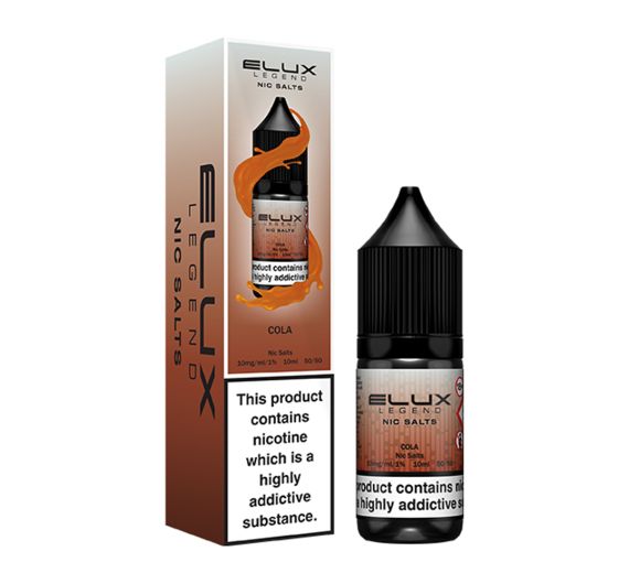 ELUX Legend - Cola - 10ml Liquid (Nik-Salz) ELUX Legend - Cola - 10ml Liquid (Nik-Salz)