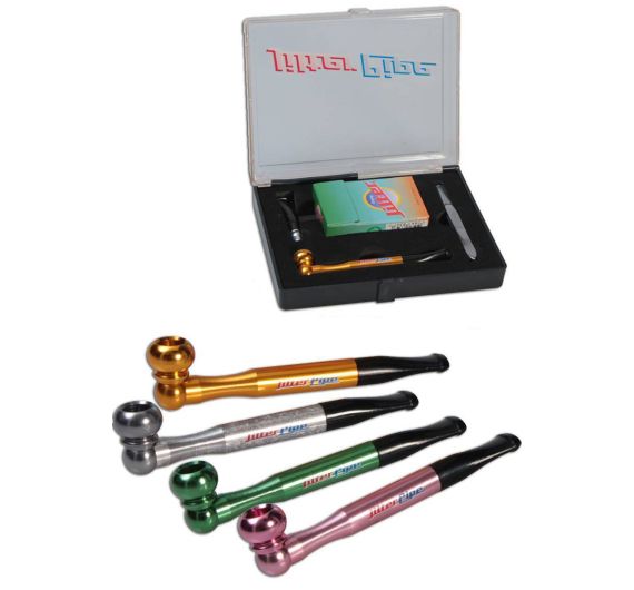 Jilter - One-Hit Alu Pfeife mit Filter Jilter - One-Hit Alu Pfeife mit Filter