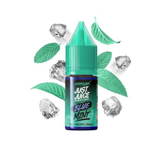 Just Juice - Menta blu - Liquido 10 ml (Sali di nicotina) Just Juice - Menta blu - Liquido 10 ml (Sali di nicotina)