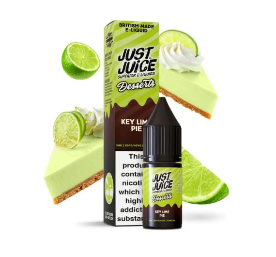 Just Juice Desserts - Key Lime Pie - Liquido 10ml (Sali di nicotina)