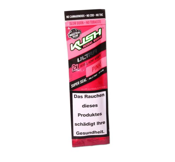 Kush Herbal - Hemp Wraps Ultra Pink Kush Herbal - Hemp Wraps Ultra Pink