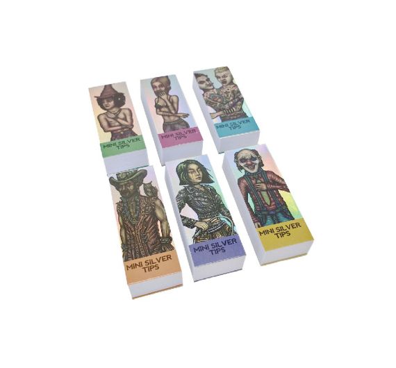 Lion Rolling Circus - Silver Mini Tips - Assortiti Lion Rolling Circus - Silver Mini Tips - Assortiti
