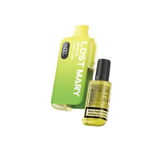 Lost Mary BM6000 - 20mg - Hybrid System Lemon Lime