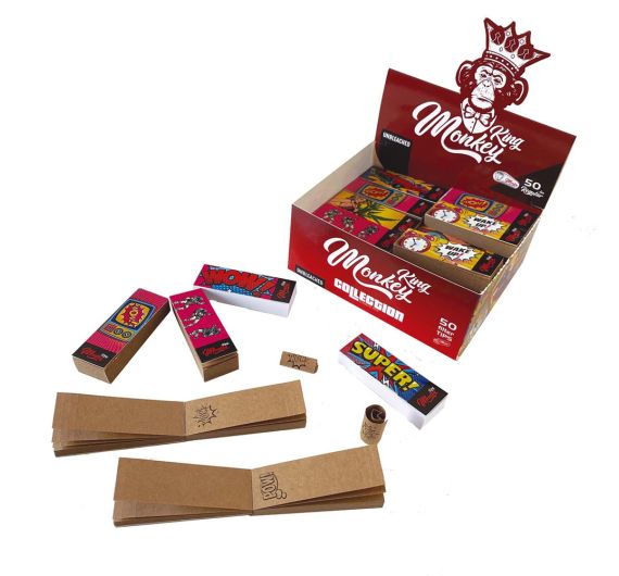 Monkey King - Filtri in cartoncino non sbiancati e perforati - Assortiti
