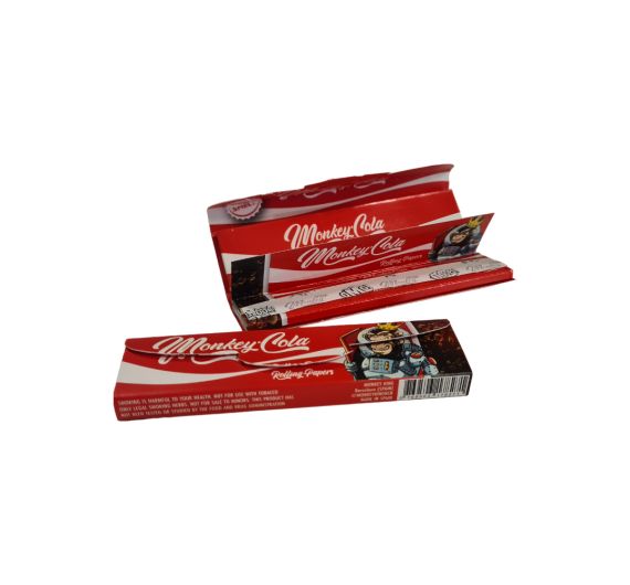 Monkey King - Cartine KSS aroma Red Cola + filtrini