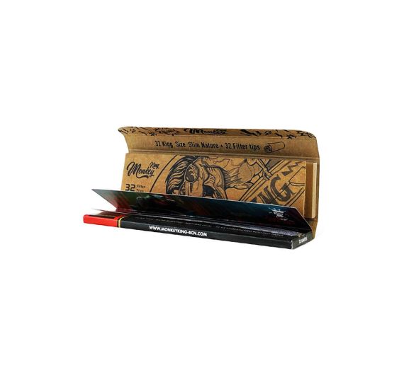 Monkey King - Cartine Woodpack KSS con tips - assortite Monkey King - Cartine Woodpack KSS con tips - assortite