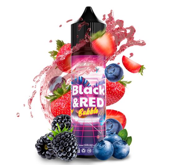 Oil4Vap O4V - Black & Red Bubble - Aroma Longfill 16/60 ml