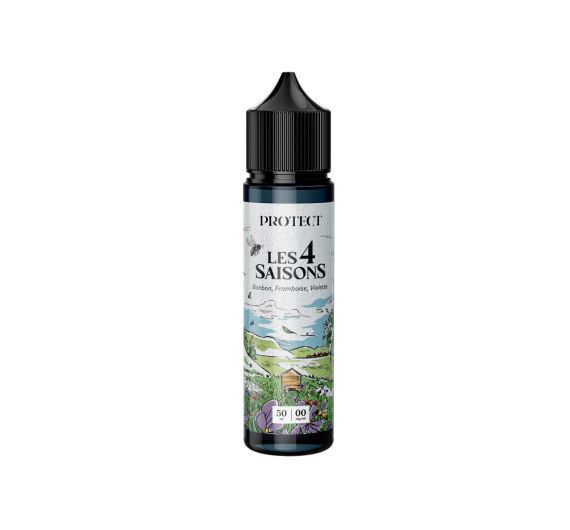 Protect - Les 4 Saisons - Caramella lampone e violetta - Primavera - Liquido 50/75ml (Shortfill)