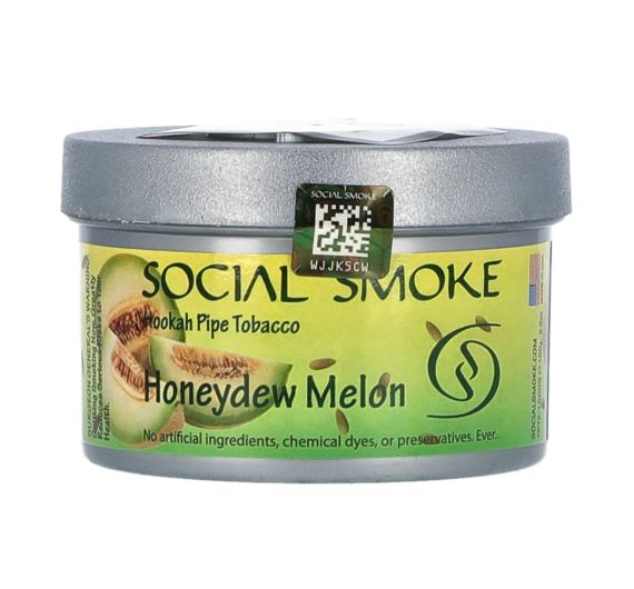 Social Smoke - Melone Miele - 100 g - Tabacco da Shisha