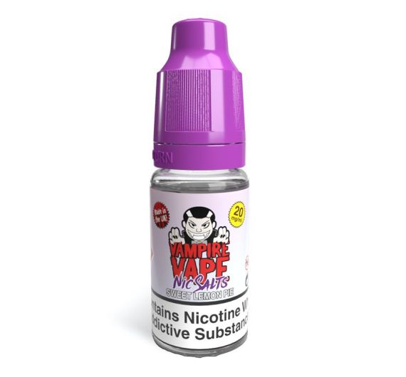 Vampire Vape - Sweet Lemon Pie - 10ml Liquid (Nik-Salz)