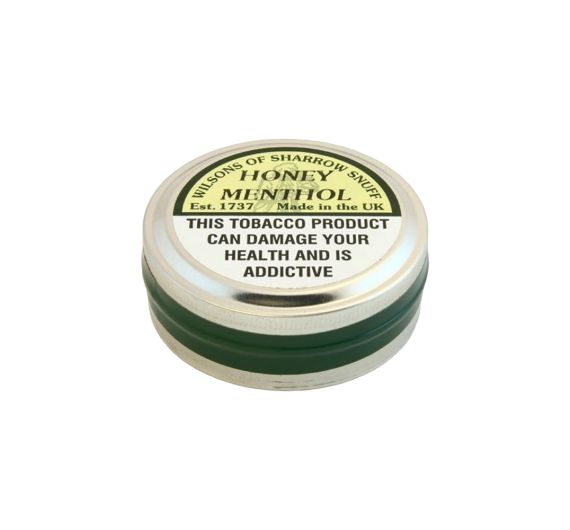 Wilsons - Miele e mentolo - Medium - 10g - Tabacco da fiuto Wilsons - Miele e mentolo - Medium - 10g - Tabacco da fiuto