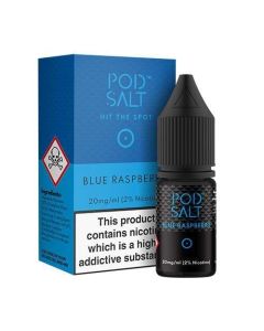 Pod Salt - Blue Raspberry - 10ml Liquid (20mg Nik-Salz) Pod Salt - Blue Raspberry - 10ml Liquid (20mg Nik-Salz)