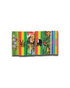 Breit - Filtertips Rasta dreifarbig - Assortiert Breit - Filtertips Rasta dreifarbig - Assortiert