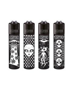 Clipper - Feuerzeug 420 ALIENS #2 - Assortiert Clipper - Feuerzeug 420 ALIENS #2 - Assortiert