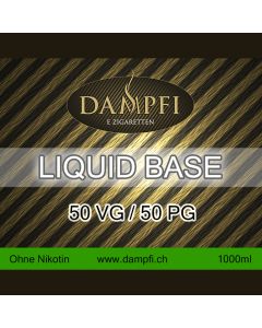 Dampfi Liquid Base - 1000ml - 50-50 Dampfi Liquid Base - 1000ml - 50-50