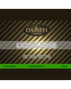 Dampfi Liquid Base 100 Ml 50VG/50PG Dampfi Liquid Base 100 Ml 50VG/50PG