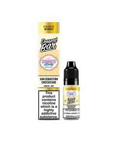 Dinner Lady Dessert Bar - San Sebastian Cheescake - 10ml Liquido (Sale di nicotina) Dinner Lady Dessert Bar - San Sebastian Cheescake - 10ml Liquido (Sale di nicotina)
