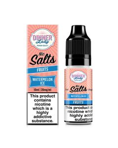 Dinner Lady FRUITS - Watermelon Ice - 10ml Liquid (Nik-Salz) NEW! Dinner Lady FRUITS - Watermelon Ice - 10ml Liquid (Nik-Salz) NEW!