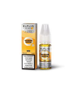 ElfBar Elfliq - Rhubarb Snoow - 10ml Liquid (Nik-Salz) - 20 mg 20 mg