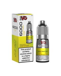 IVG 6000 - Lemon Peach Crush - Liquido 10 ml (Sali di nicotina) IVG 6000 - Lemon Peach Crush - Liquido 10 ml (Sali di nicotina)