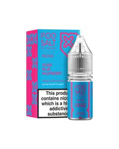 Pod Salt Nexus - Sour Blue Raspberry - 10ml Liquid (Nik-Salz) Pod Salt Nexus - Sour Blue Raspberry - 10ml Liquid (Nik-Salz)