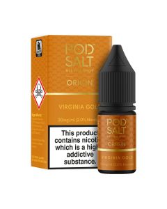 Pod Salt - Virginia Gold - 10ml Liquid (20mg Nik-Salz) Pod Salt - Virginia Gold - 10ml Liquid (20mg Nik-Salz)
