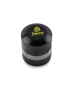 Shredder - Grinder - Mirror Lid Clear Stash (2.5") Shredder - Grinder - Mirror Lid Clear Stash (2.5")