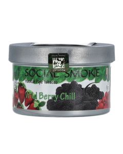 Social Smoke - Wild Berry Chill - 100g - Shisha Tabak Social Smoke - Wild Berry Chill - 100g - Shisha Tabak