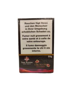 True Passion - Okolom Cranbrry - 50g - Tabacco per shisha True Passion - Okolom Cranbrry - 50g - Tabacco per shisha