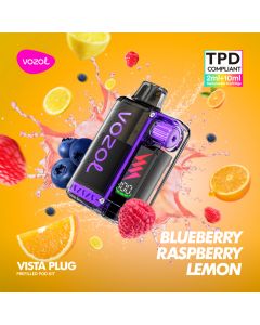 Vozol VISTA Plug Kit - 20mg - Hybrid System Blueberry Raspberry Lemon