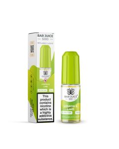 Bar Juice 5000 - Lemon and Lime - 10ml Liquid (Nic Salt) Bar Juice 5000 - Lemon and Lime - 10ml Liquid (Nic Salt)