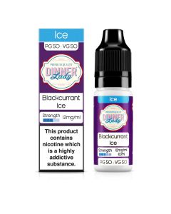 Dinner Lady 50:50 - Blackcurrant Ice - 10ml Liquid Dinner Lady 50:50 - Blackcurrant Ice - 10ml Liquid